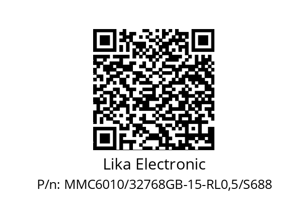   Lika Electronic MMC6010/32768GB-15-RL0,5/S688