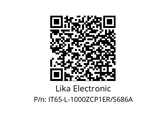   Lika Electronic IT65-L-1000ZCP1ER/S686A