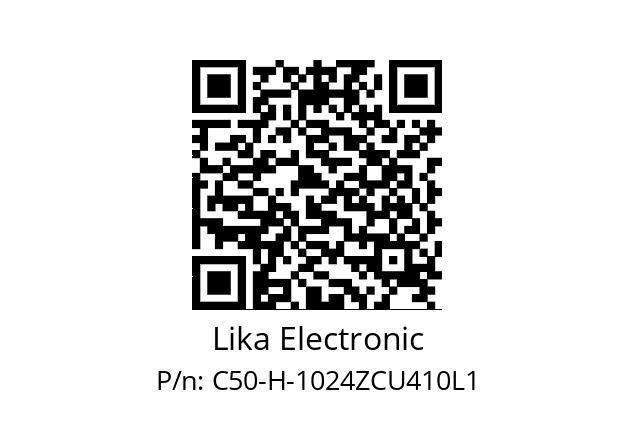   Lika Electronic C50-H-1024ZCU410L1