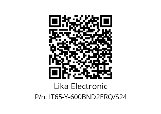   Lika Electronic IT65-Y-600BND2ERQ/S24