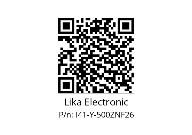   Lika Electronic I41-Y-500ZNF26