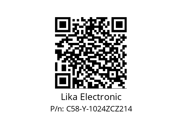   Lika Electronic C58-Y-1024ZCZ214