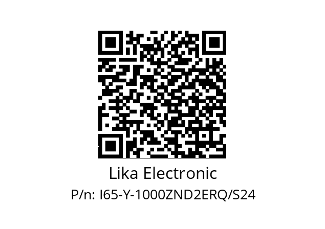   Lika Electronic I65-Y-1000ZND2ERQ/S24