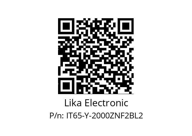   Lika Electronic IT65-Y-2000ZNF2BL2