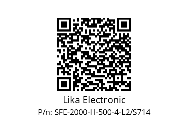   Lika Electronic SFE-2000-H-500-4-L2/S714