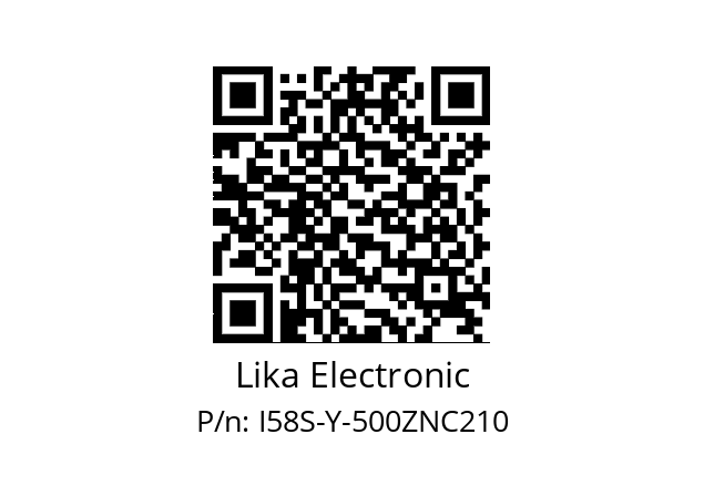   Lika Electronic I58S-Y-500ZNC210