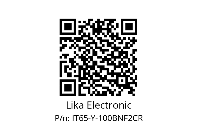   Lika Electronic IT65-Y-100BNF2CR