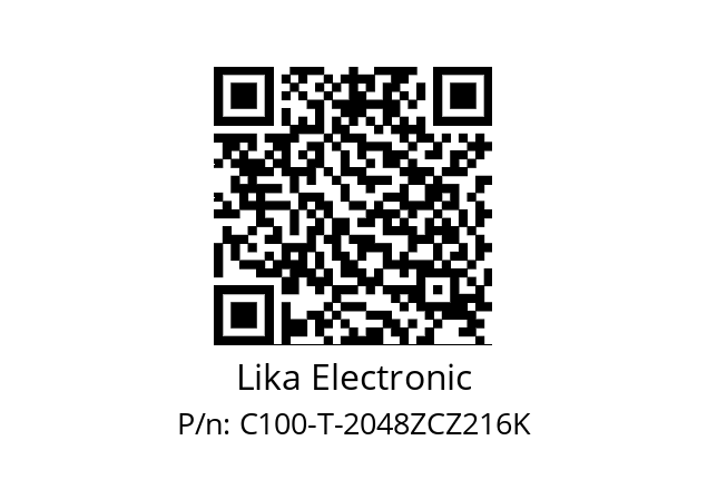   Lika Electronic C100-T-2048ZCZ216K