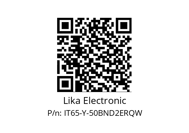   Lika Electronic IT65-Y-50BND2ERQW