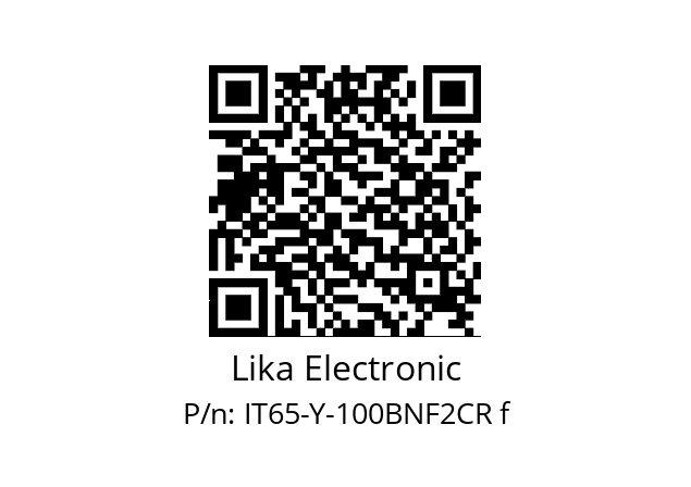   Lika Electronic IT65-Y-100BNF2CR f