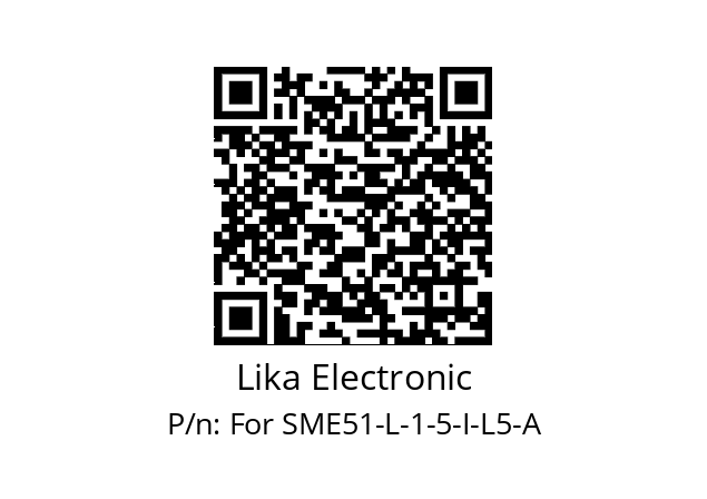   Lika Electronic For SME51-L-1-5-I-L5-A