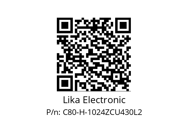   Lika Electronic C80-H-1024ZCU430L2