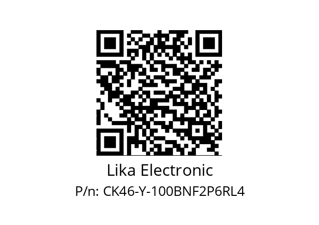   Lika Electronic CK46-Y-100BNF2P6RL4