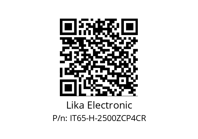   Lika Electronic IT65-H-2500ZCP4CR