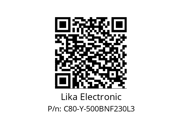   Lika Electronic C80-Y-500BNF230L3