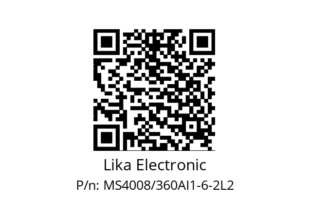   Lika Electronic MS4008/360AI1-6-2L2