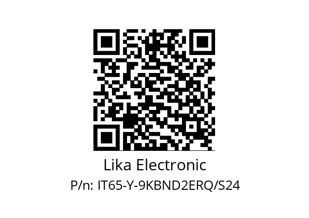   Lika Electronic IT65-Y-9KBND2ERQ/S24