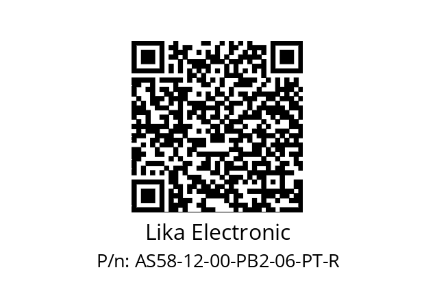   Lika Electronic AS58-12-00-PB2-06-PT-R