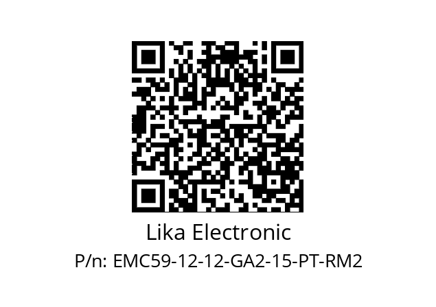   Lika Electronic EMC59-12-12-GA2-15-PT-RM2