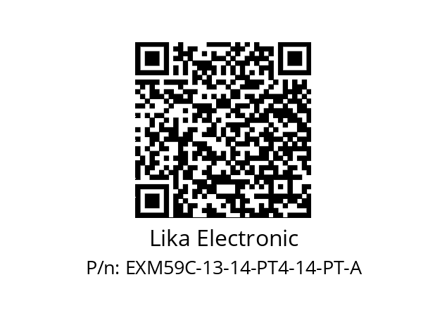   Lika Electronic EXM59C-13-14-PT4-14-PT-A