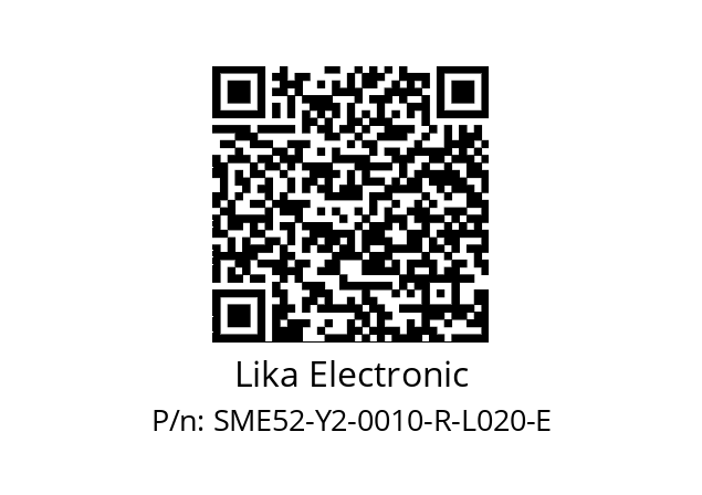   Lika Electronic SME52-Y2-0010-R-L020-E