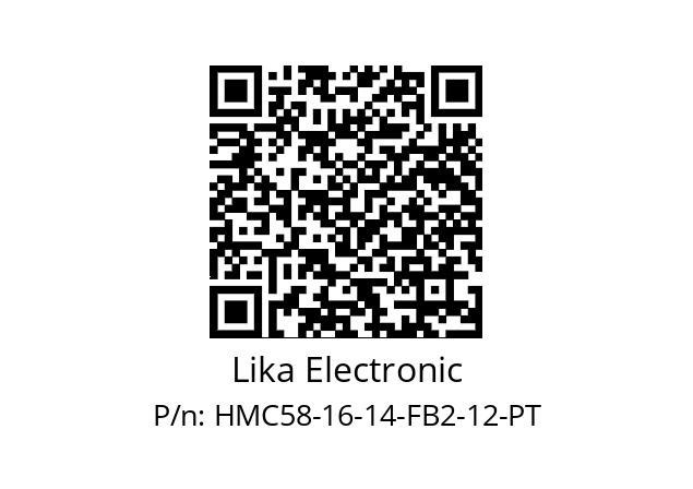   Lika Electronic HMC58-16-14-FB2-12-PT