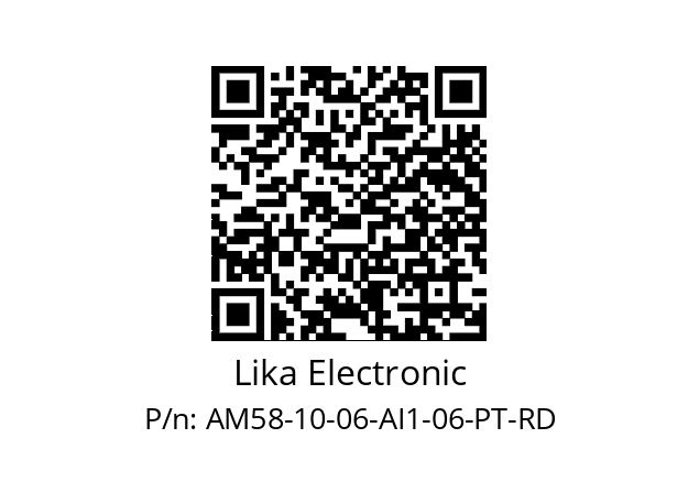   Lika Electronic AM58-10-06-AI1-06-PT-RD