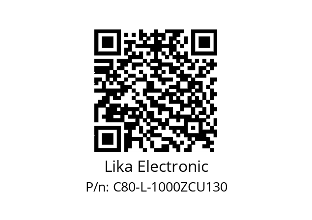   Lika Electronic C80-L-1000ZCU130