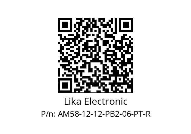   Lika Electronic AM58-12-12-PB2-06-PT-R