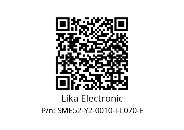   Lika Electronic SME52-Y2-0010-I-L070-E