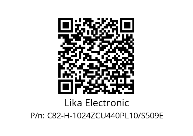   Lika Electronic C82-H-1024ZCU440PL10/S509E