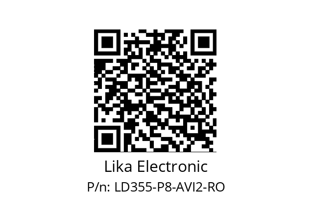   Lika Electronic LD355-P8-AVI2-RO