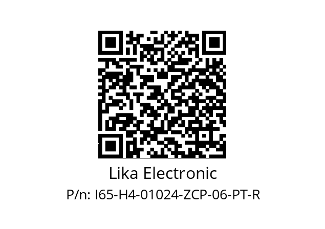   Lika Electronic I65-H4-01024-ZCP-06-PT-R