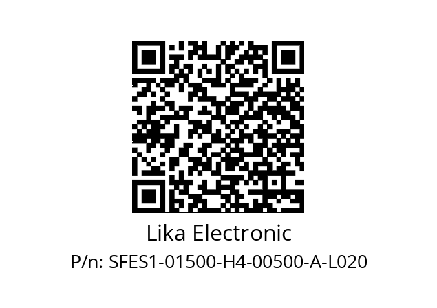   Lika Electronic SFES1-01500-H4-00500-A-L020