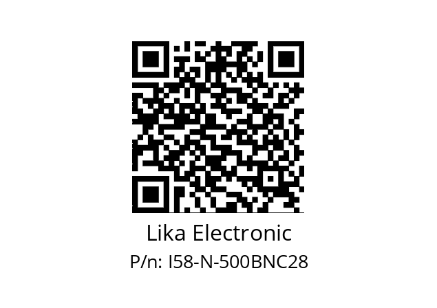   Lika Electronic I58-N-500BNC28