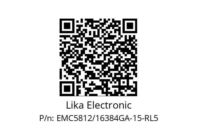   Lika Electronic EMC5812/16384GA-15-RL5