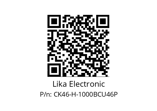   Lika Electronic CK46-H-1000BCU46P