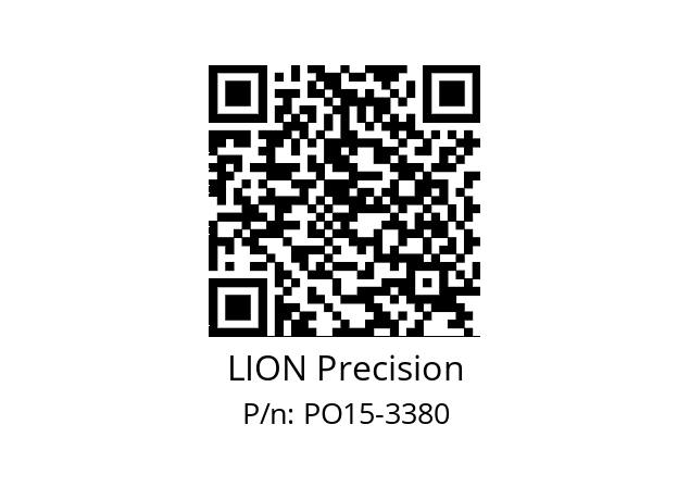   LION Precision PO15-3380