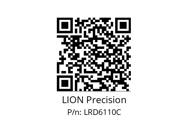   LION Precision LRD6110C