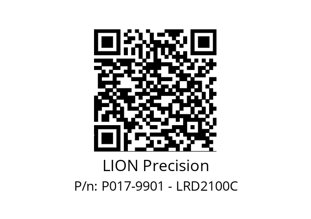   LION Precision P017-9901 - LRD2100C