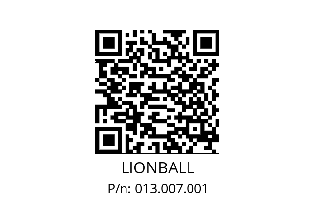   LIONBALL 013.007.001