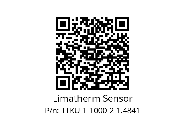   Limatherm Sensor TTKU-1-1000-2-1.4841