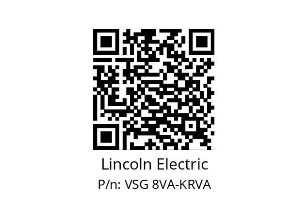   Lincoln Electric VSG 8VA-KRVA