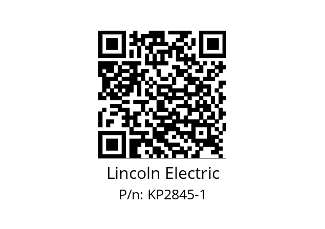   Lincoln Electric KP2845-1