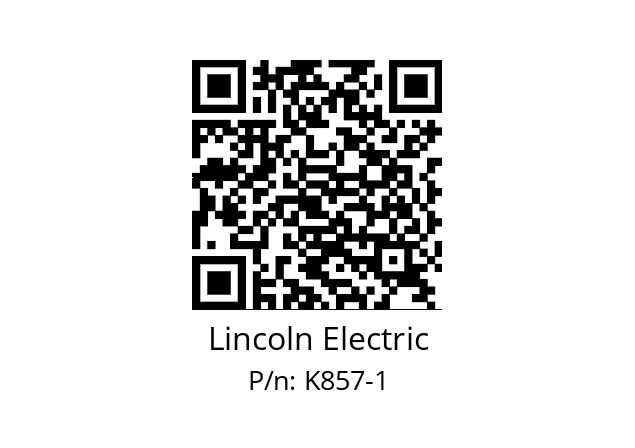   Lincoln Electric K857-1