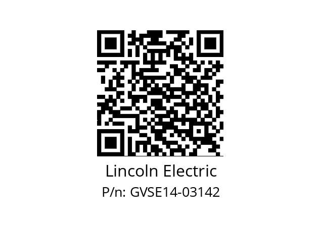   Lincoln Electric GVSE14-03142