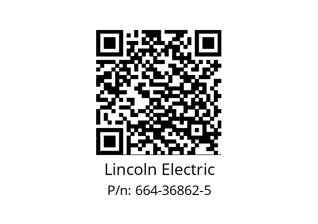   Lincoln Electric 664-36862-5