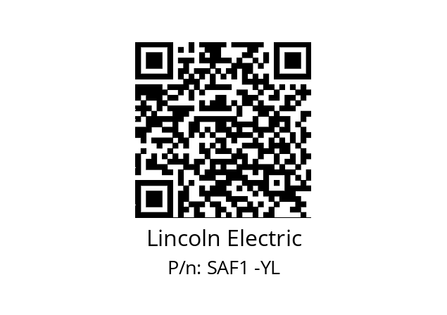   Lincoln Electric SAF1 -YL