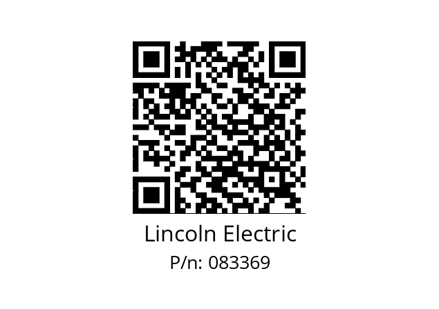   Lincoln Electric 083369