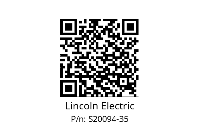   Lincoln Electric S20094-35